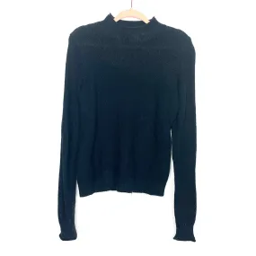 Womens Size Small Black Mock Neck Sweater by Abercrombie & Fitch - Chic and Stylish Pullover