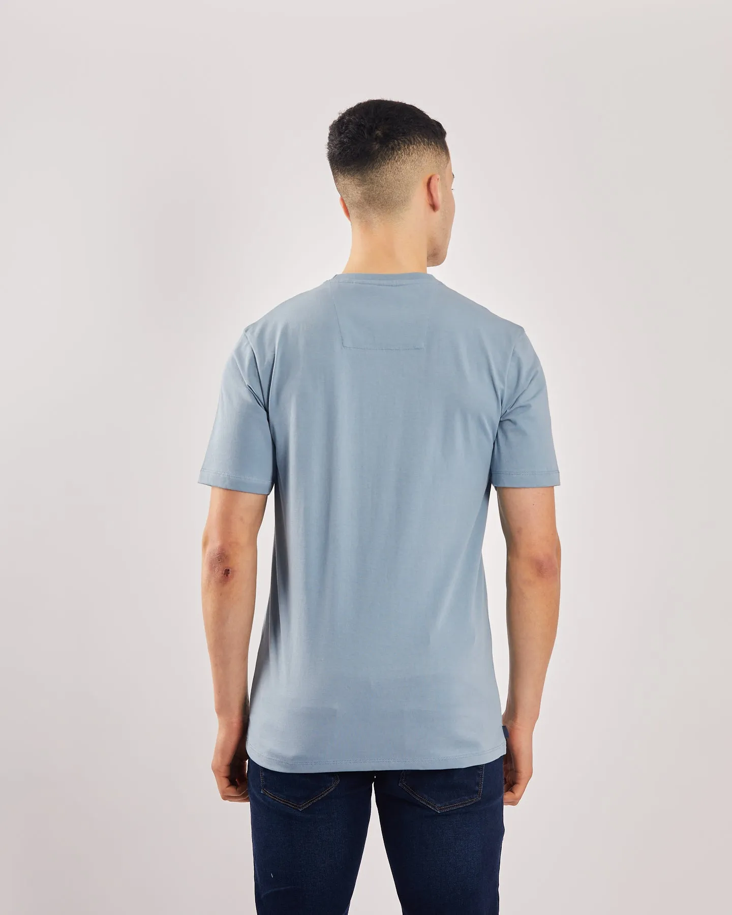 Adams Tee Pebble Blue