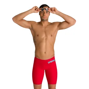 Mens Red Arena Powerskin Carbon Air2 Jammer - Performance-Optimized