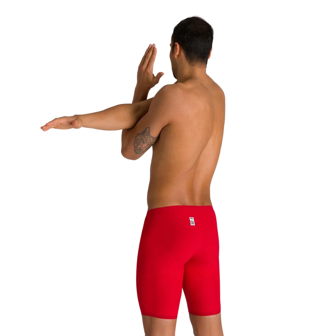 Mens Red Arena Powerskin Carbon Air2 Jammer - Performance-Optimized