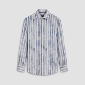 Axel Cabana Stripe Print Shirt