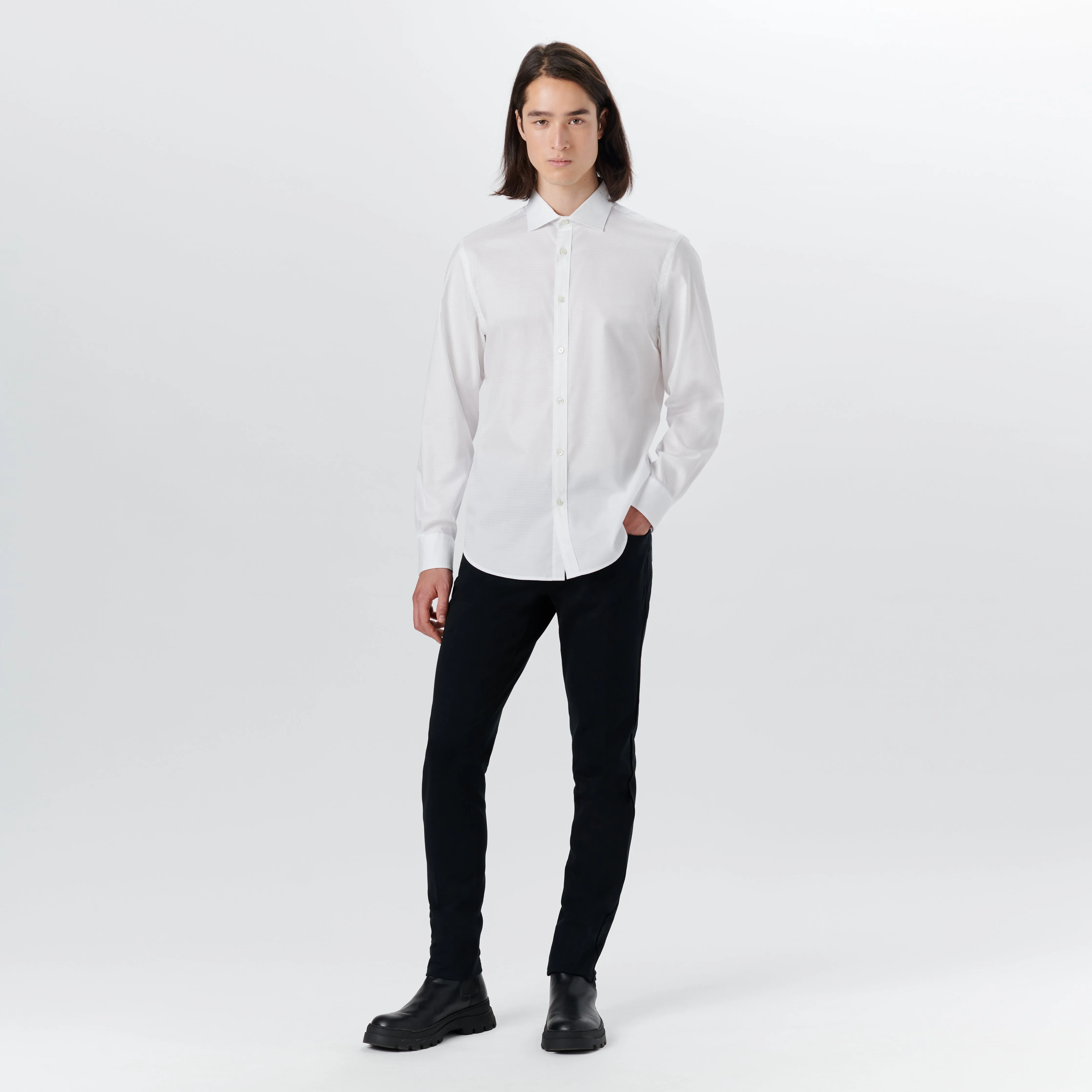 AXEL Chain Link Jacquard Shirt