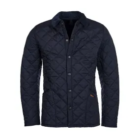 Navy Barbour Heritage Liddesdale Quilted Jacket