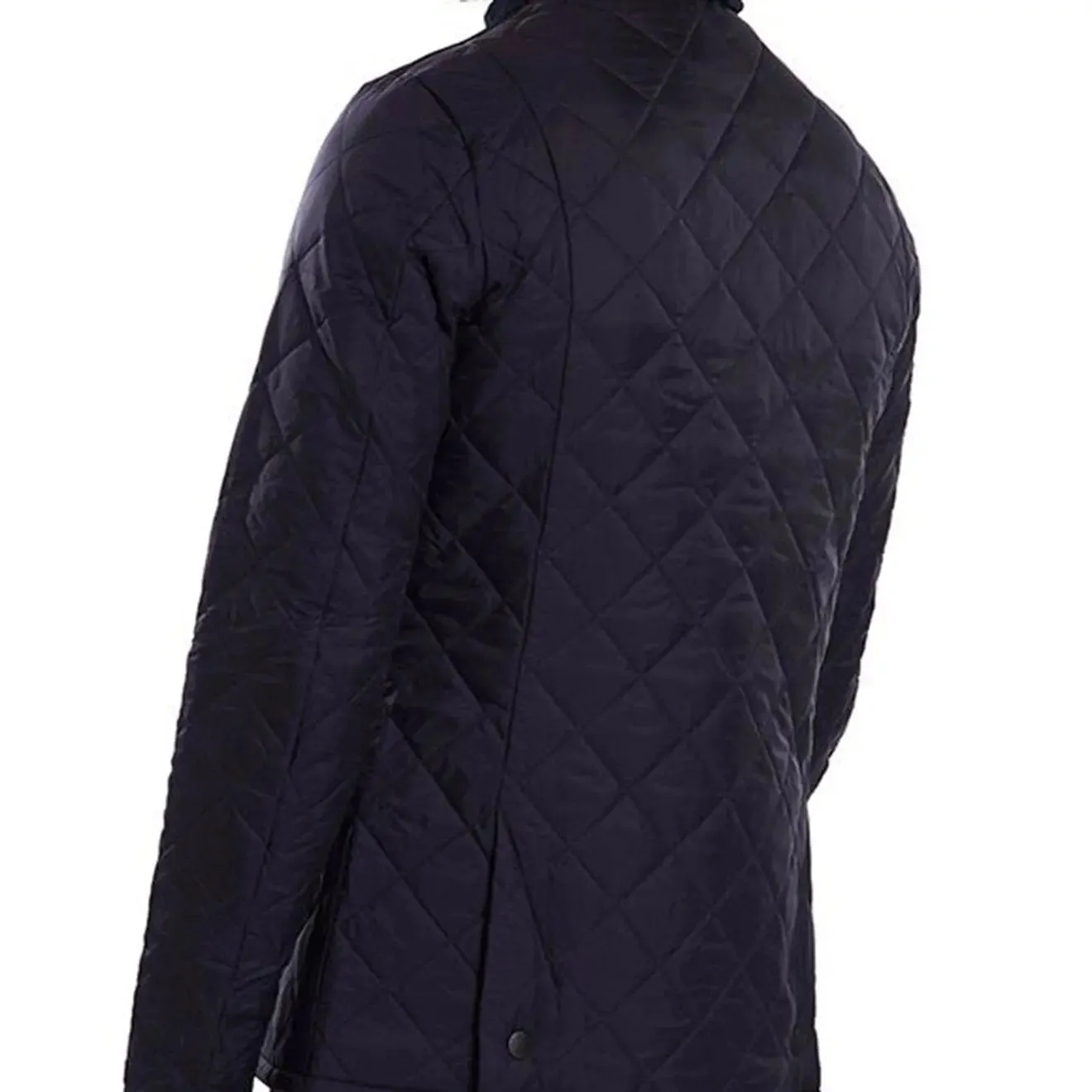 Navy Barbour Heritage Liddesdale Quilted Jacket