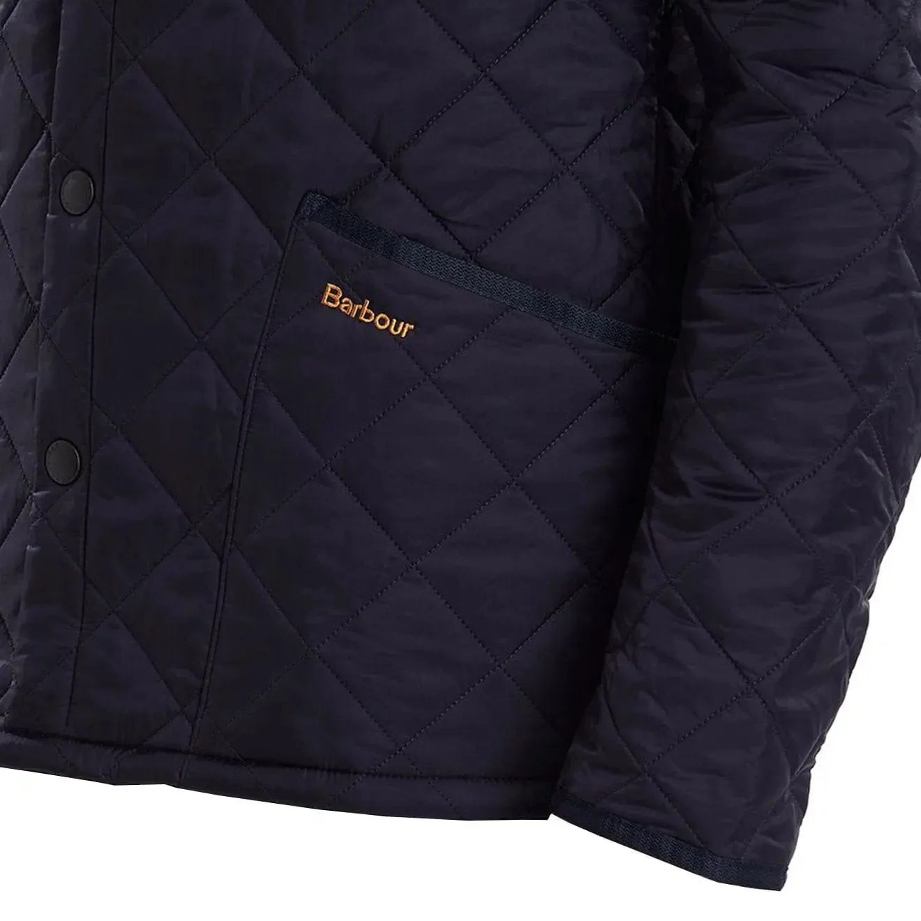 Navy Barbour Heritage Liddesdale Quilted Jacket