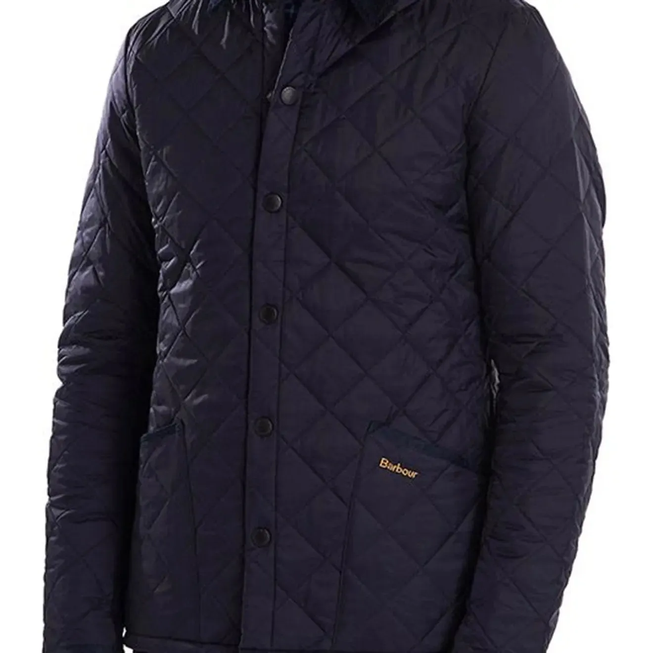 Navy Barbour Heritage Liddesdale Quilted Jacket