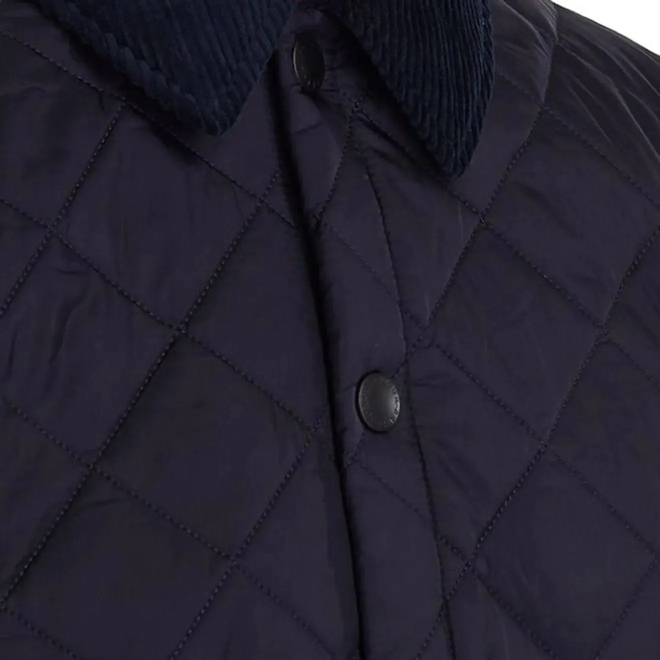 Navy Barbour Heritage Liddesdale Quilted Jacket