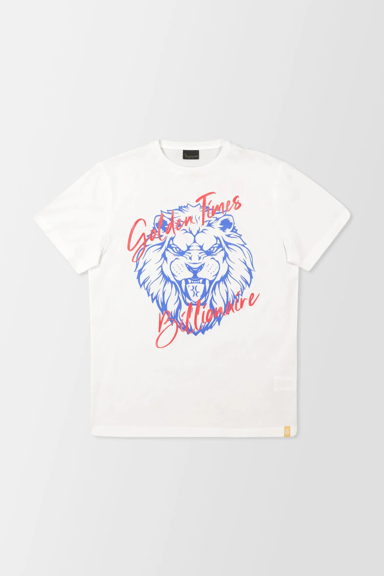 Billionaire White SS Lion Logo T-Shirt