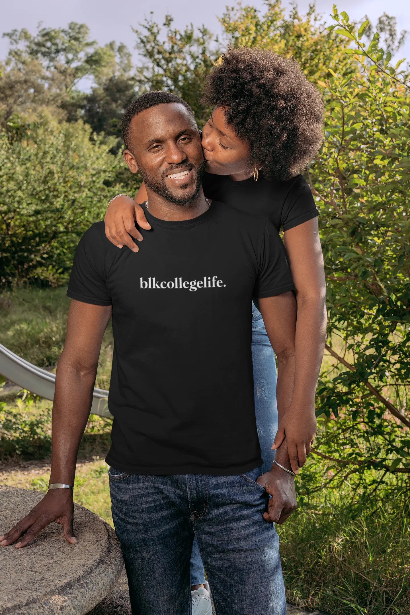 blkcollegelife. Classic Black Tee