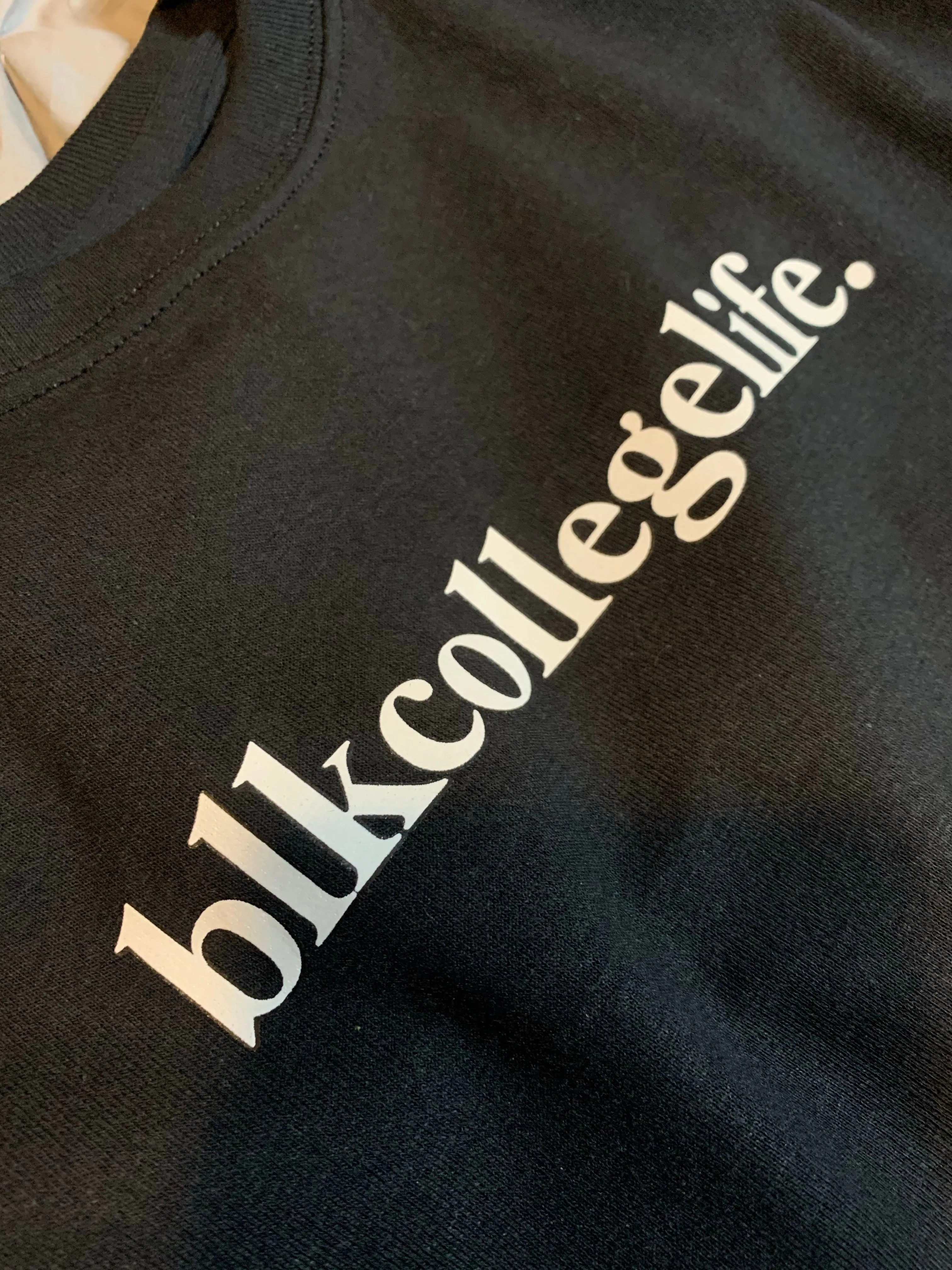 blkcollegelife. Classic Black Tee