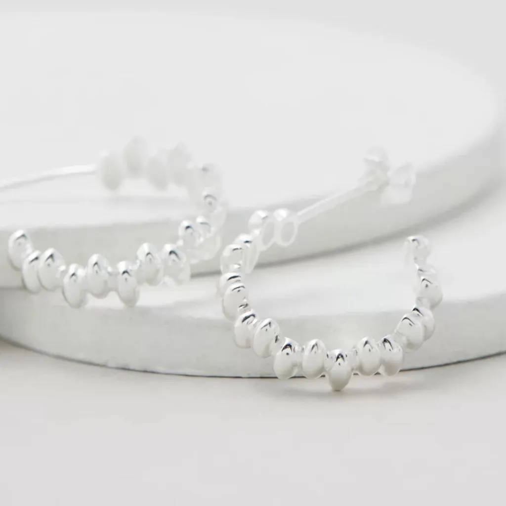 Bubble Earring Silver