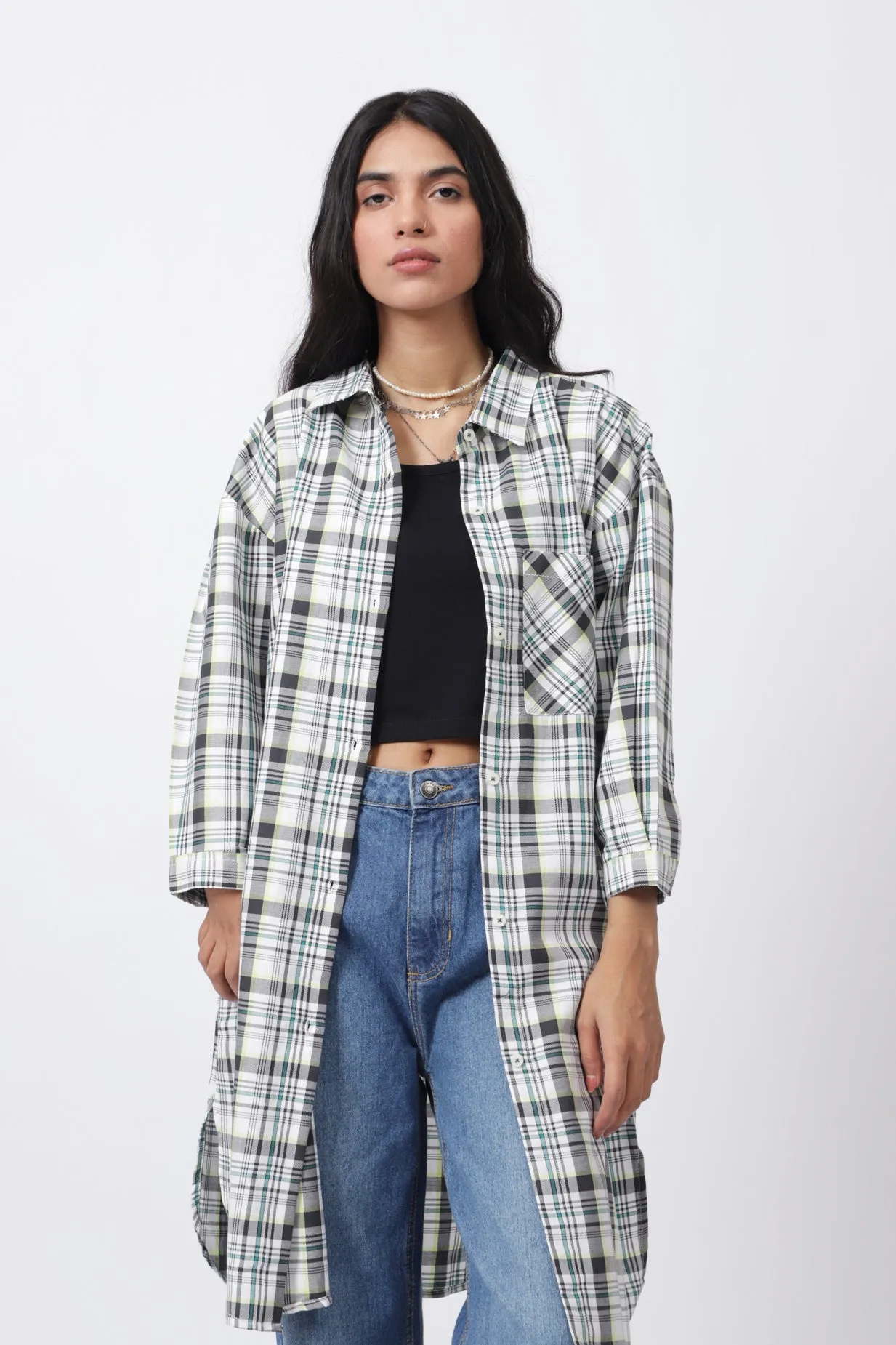 BUTTONDOWN LONG SHIRT