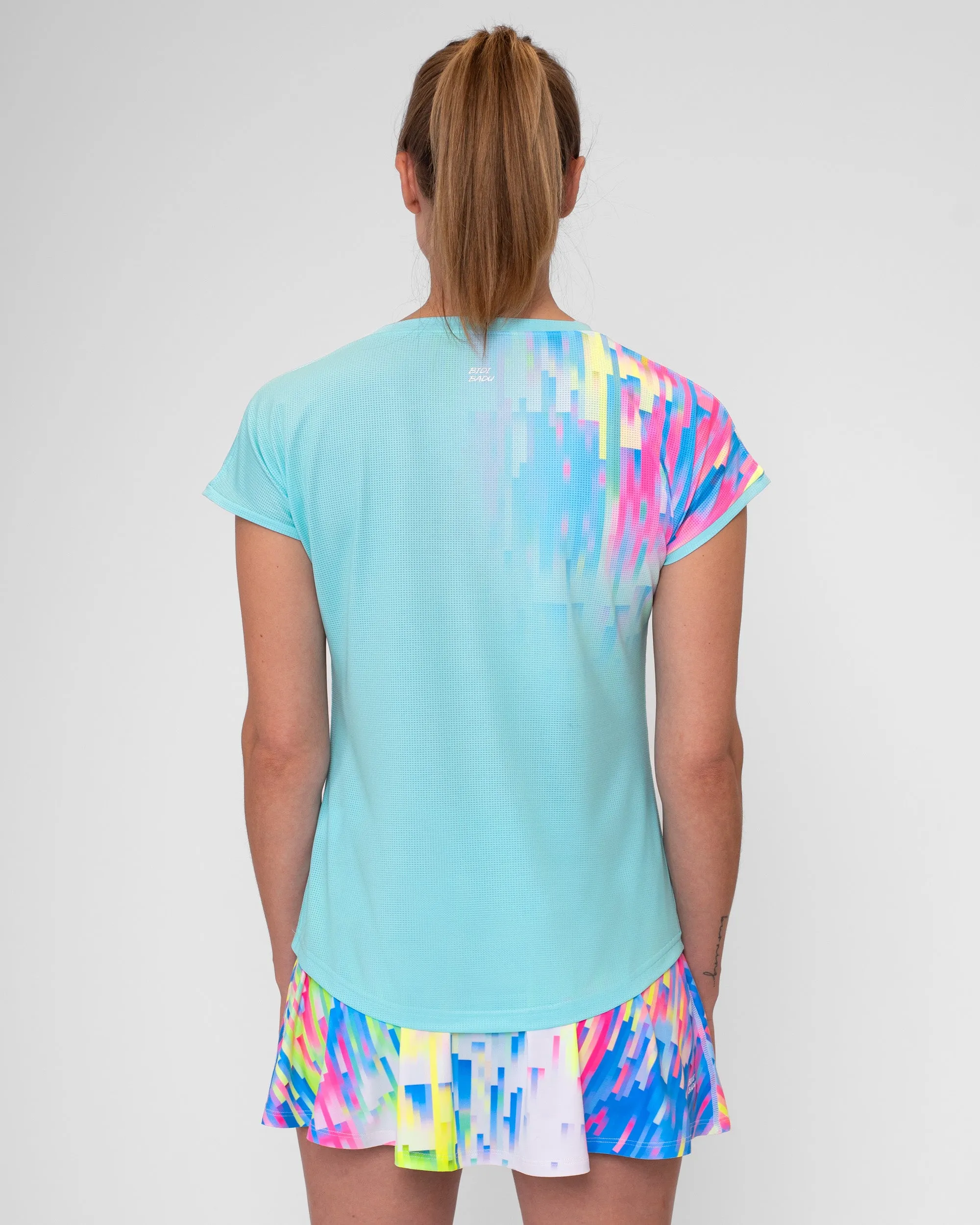 Capsleeve Tee Aqua - Melbourne