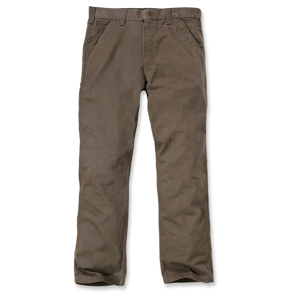Carhartt&#x20;B324&#x20;Washed&#x20;Twill&#x20;Dungaree&#x20;-&#x20;Dark&#x20;Coffee
