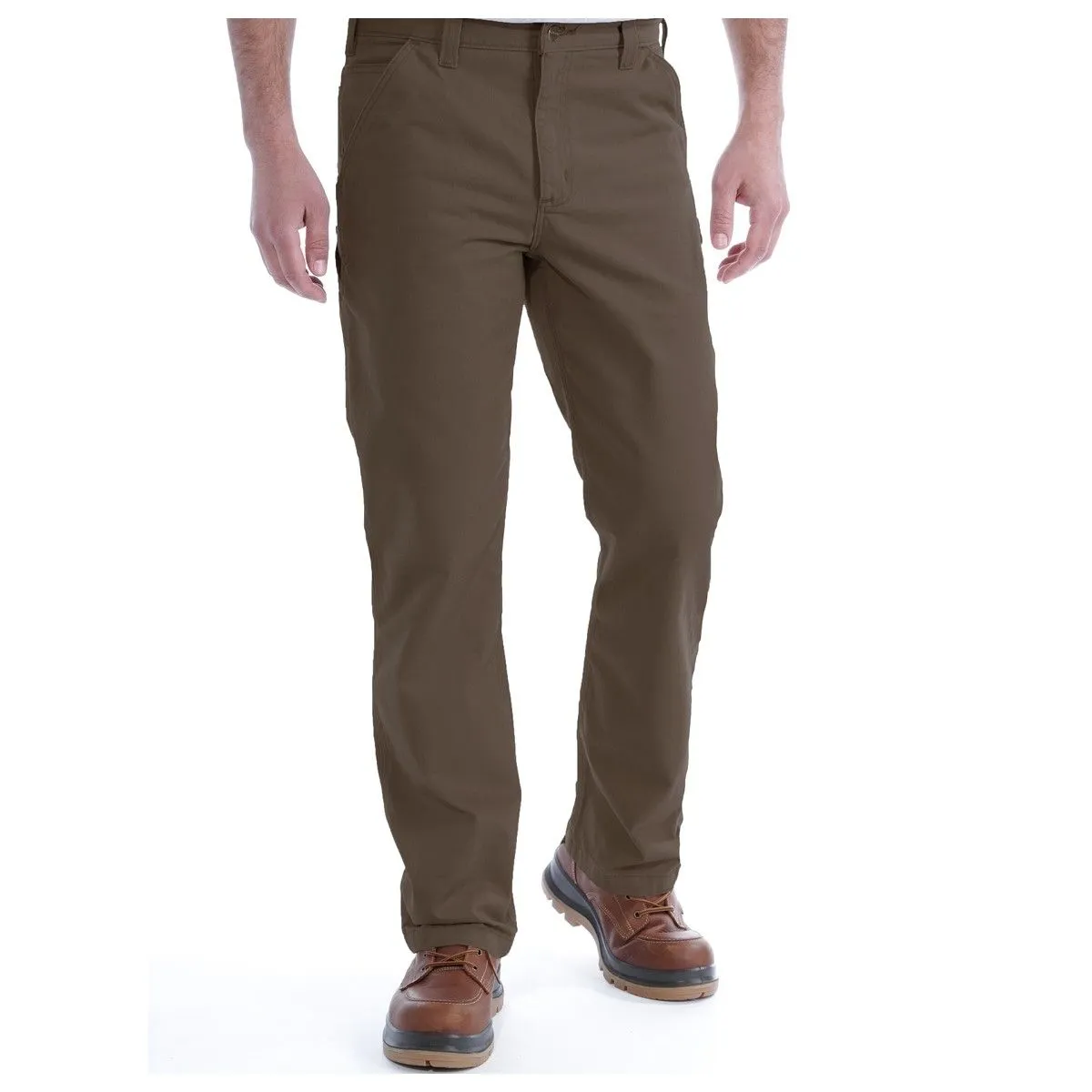 Carhartt&#x20;B324&#x20;Washed&#x20;Twill&#x20;Dungaree&#x20;-&#x20;Dark&#x20;Coffee