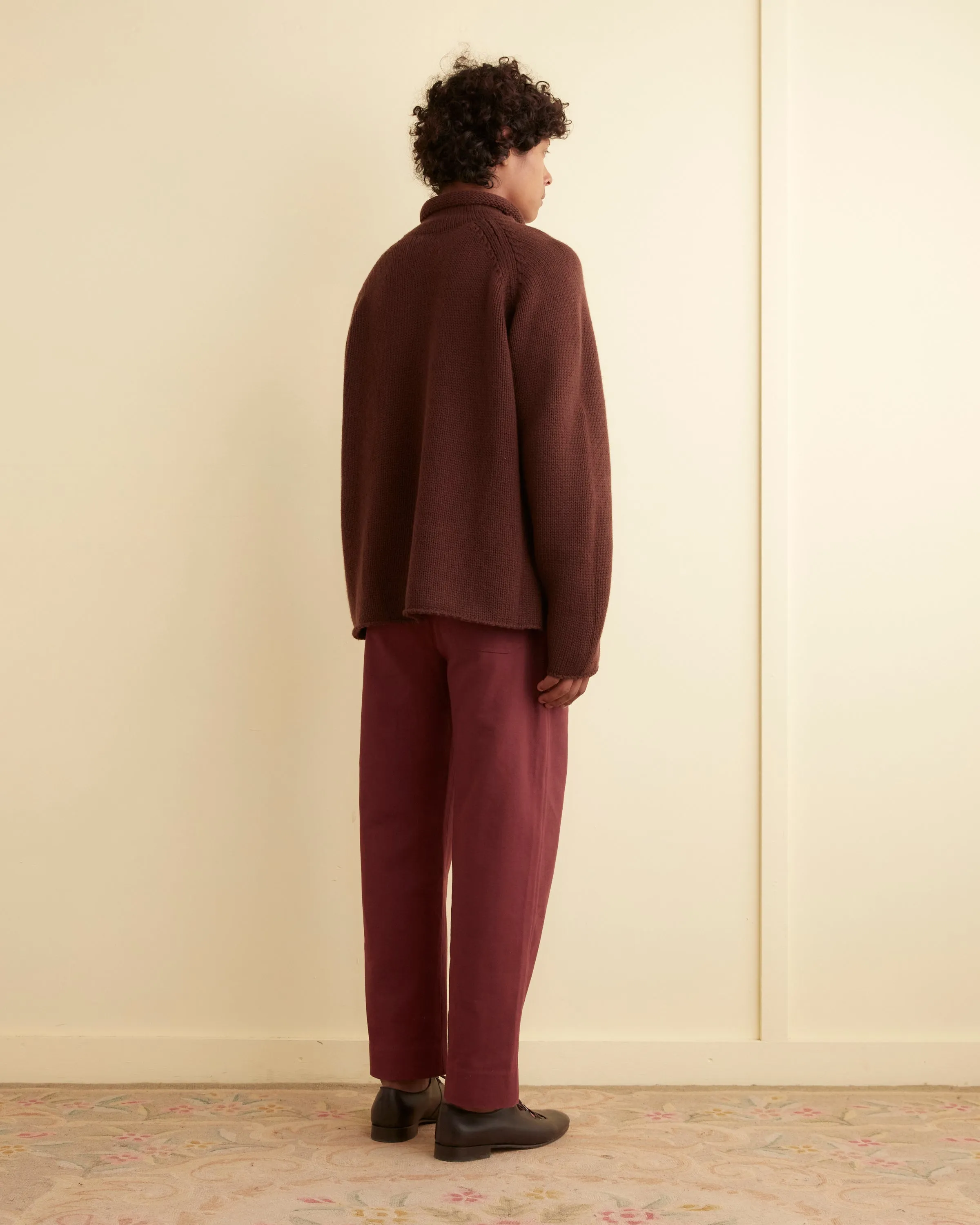 Cashmere Rollneck - Cinnabar