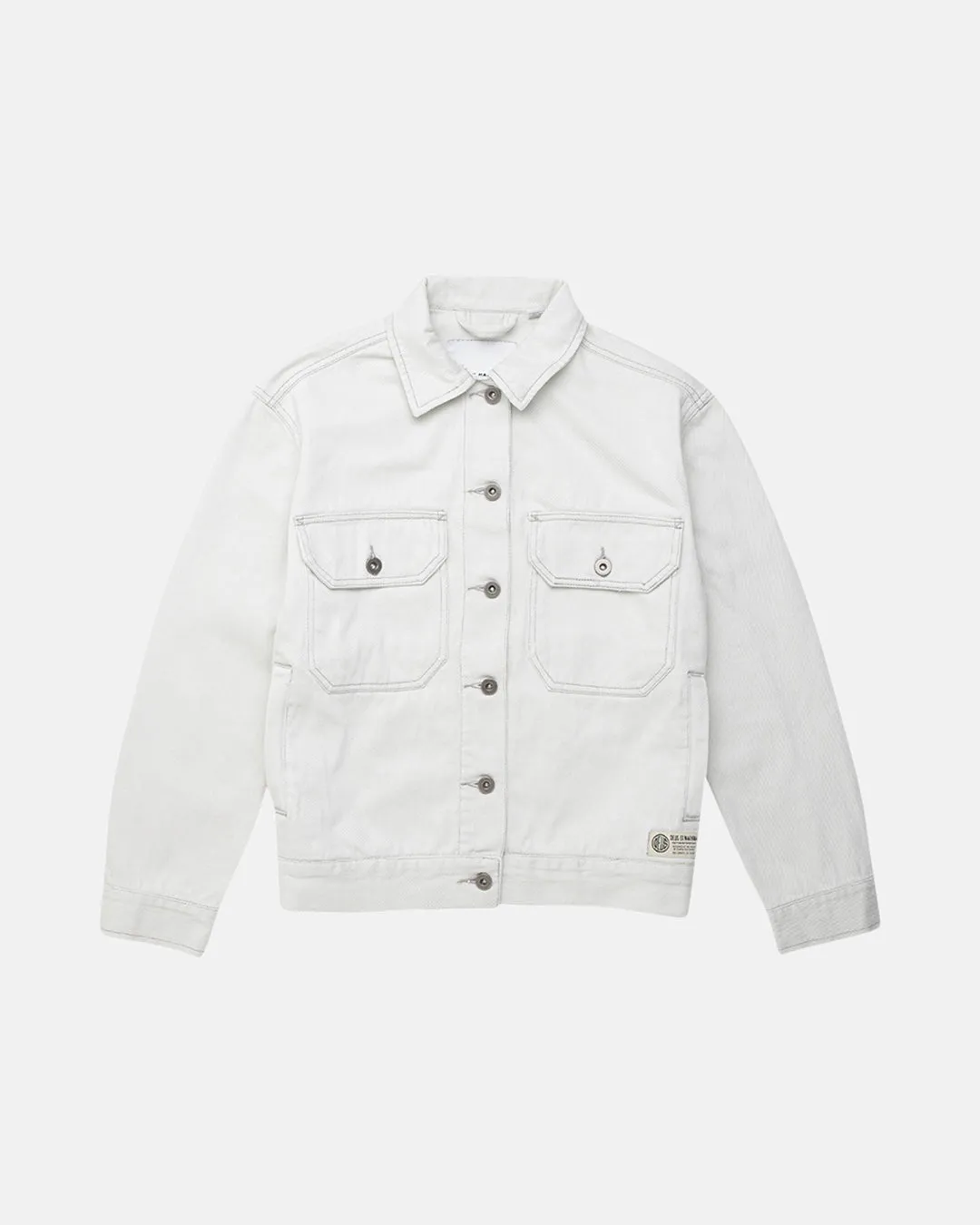 Coby Denim Jacket - Bleached White