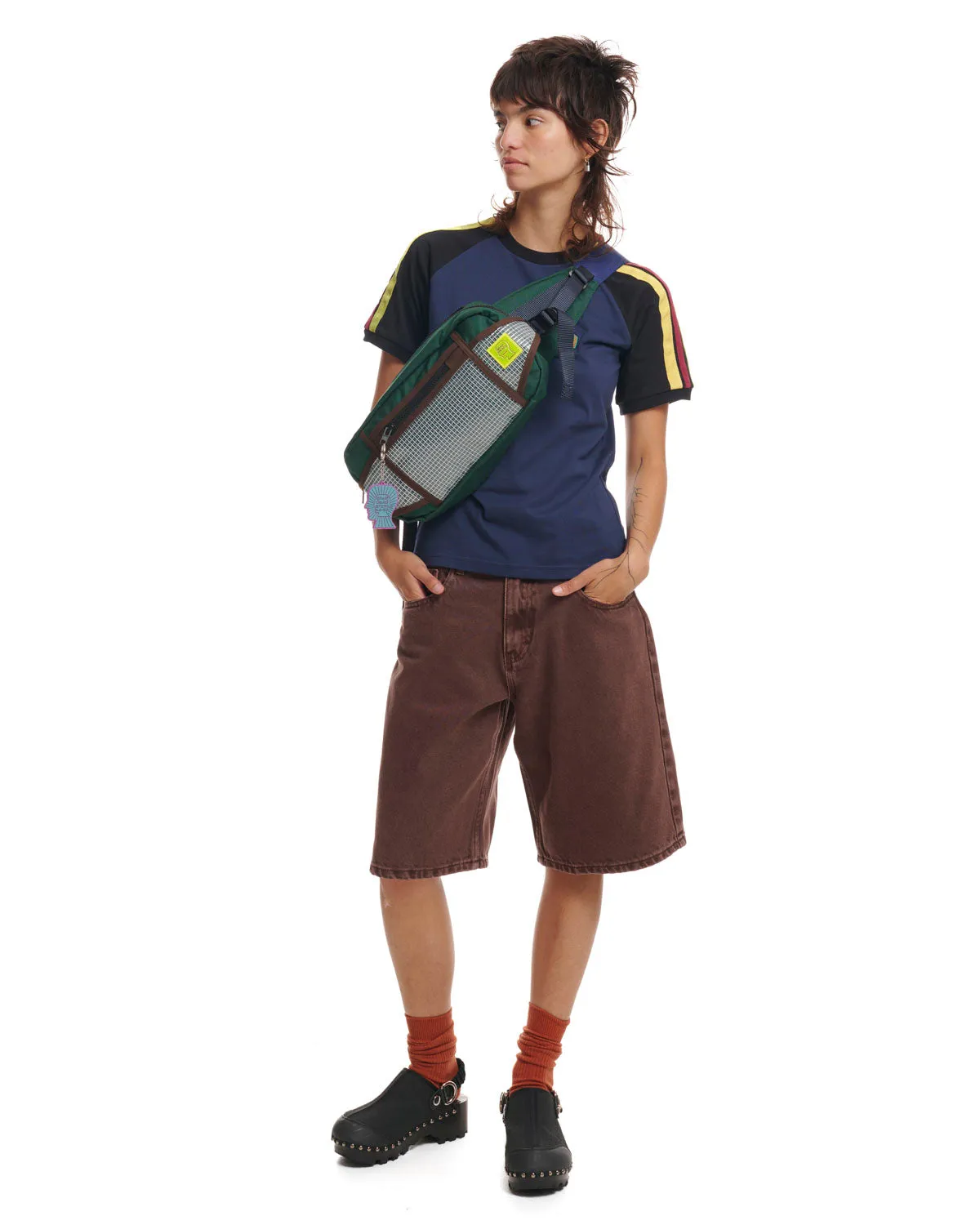 Denim Whale Short - Brown