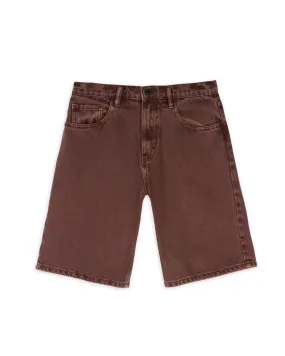 Denim Whale Short - Brown