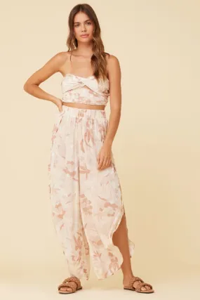 Earthy Tropical Printed RayonTwist Front Bandeau - ERTH