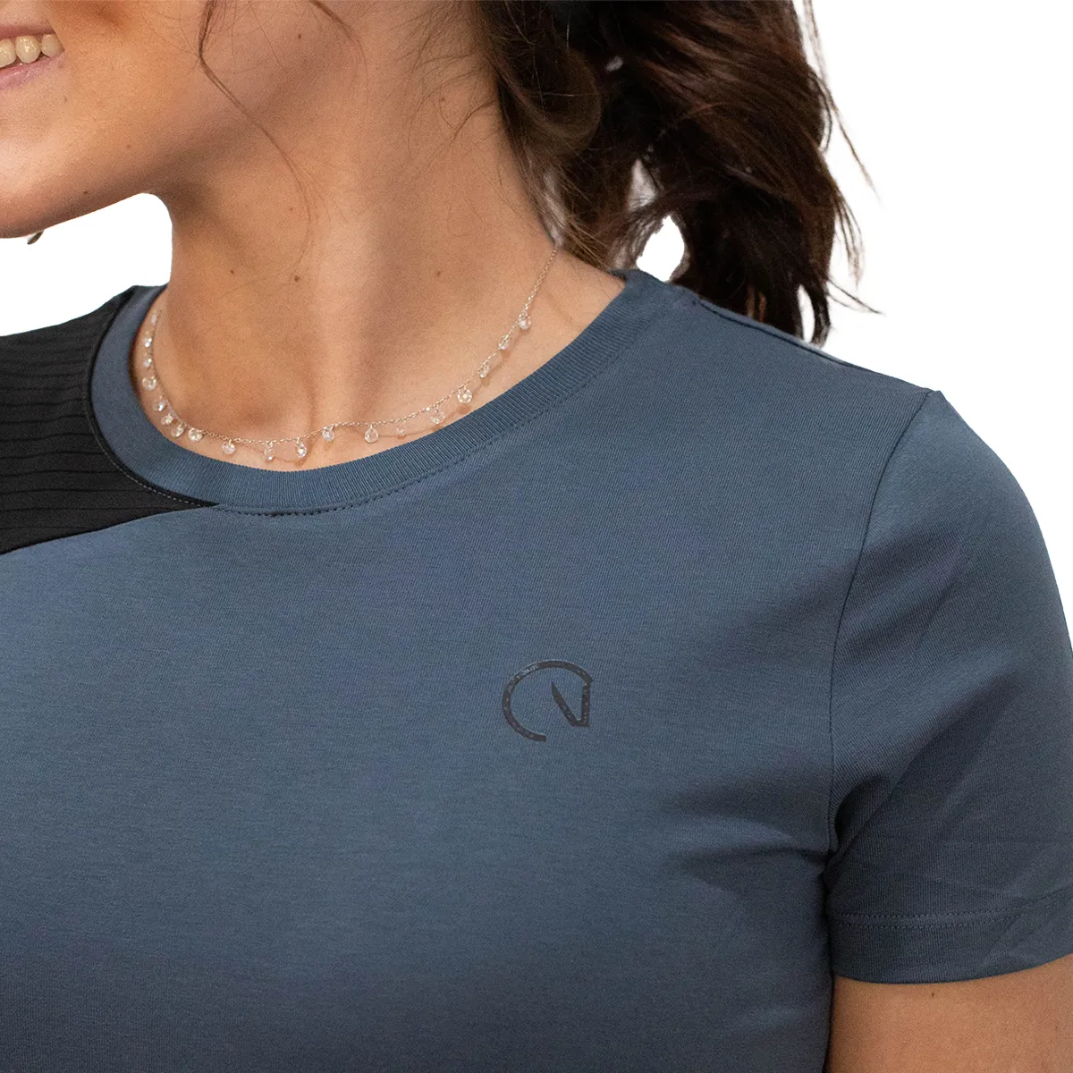 EGO7 Women's Ribbed Short Sleeve Top