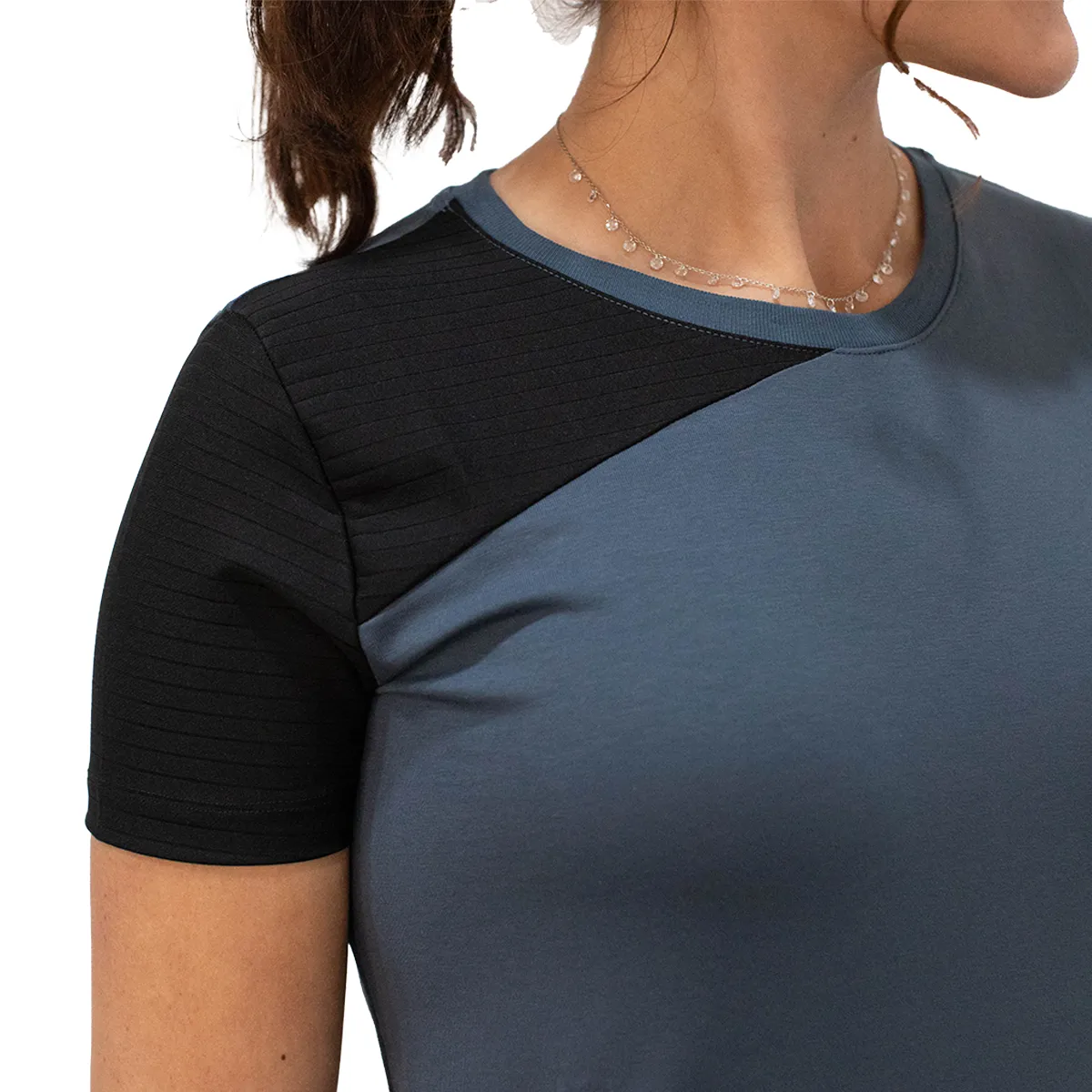 EGO7 Women's Ribbed Short Sleeve Top