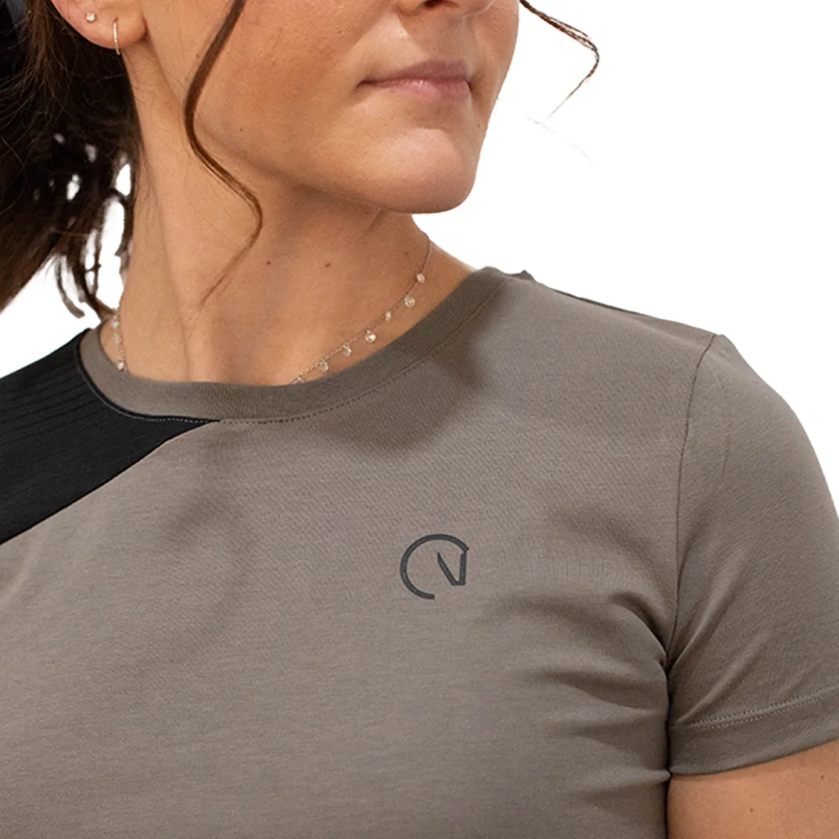 EGO7 Women's Ribbed Short Sleeve Top