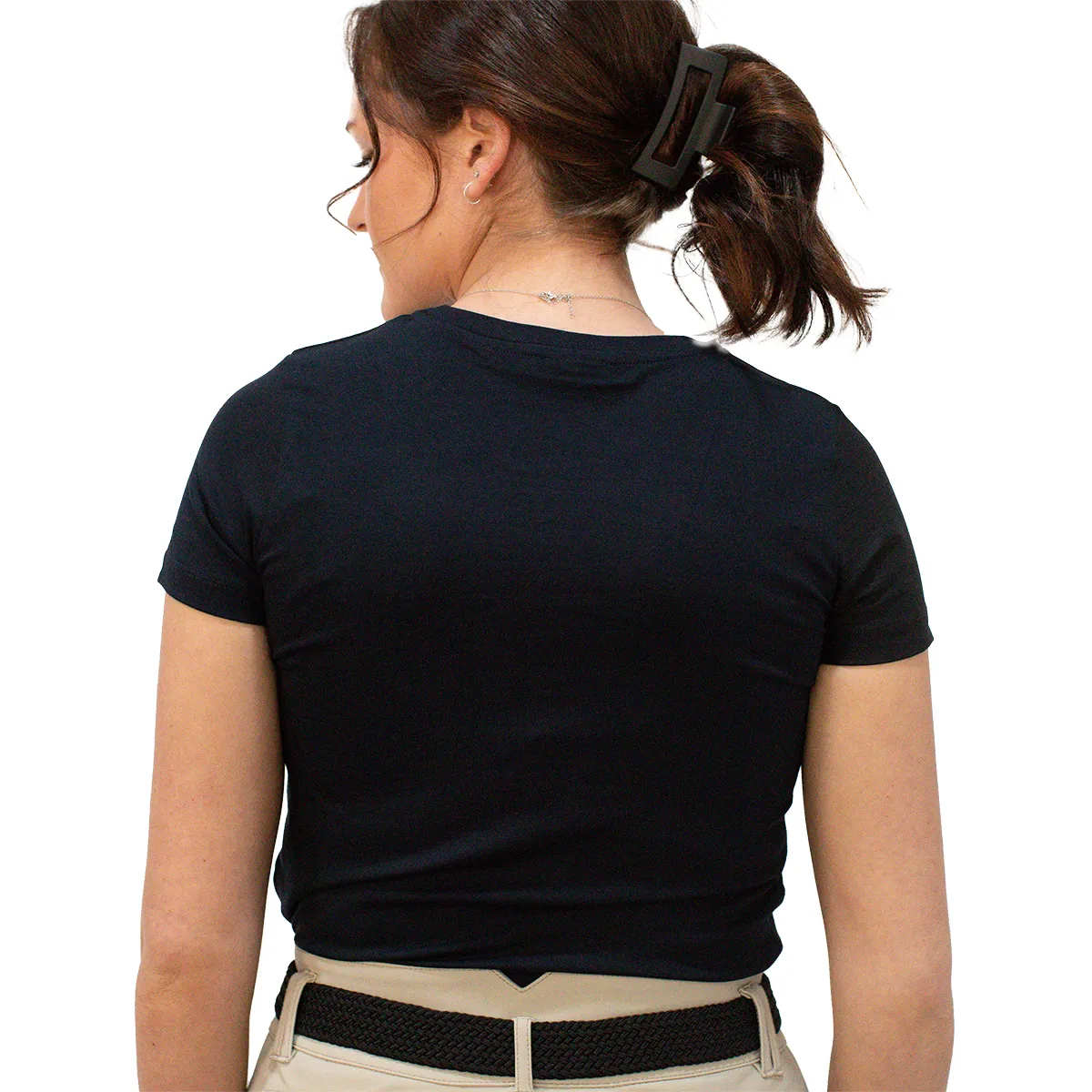 EGO7 Women's Ribbed Short Sleeve Top