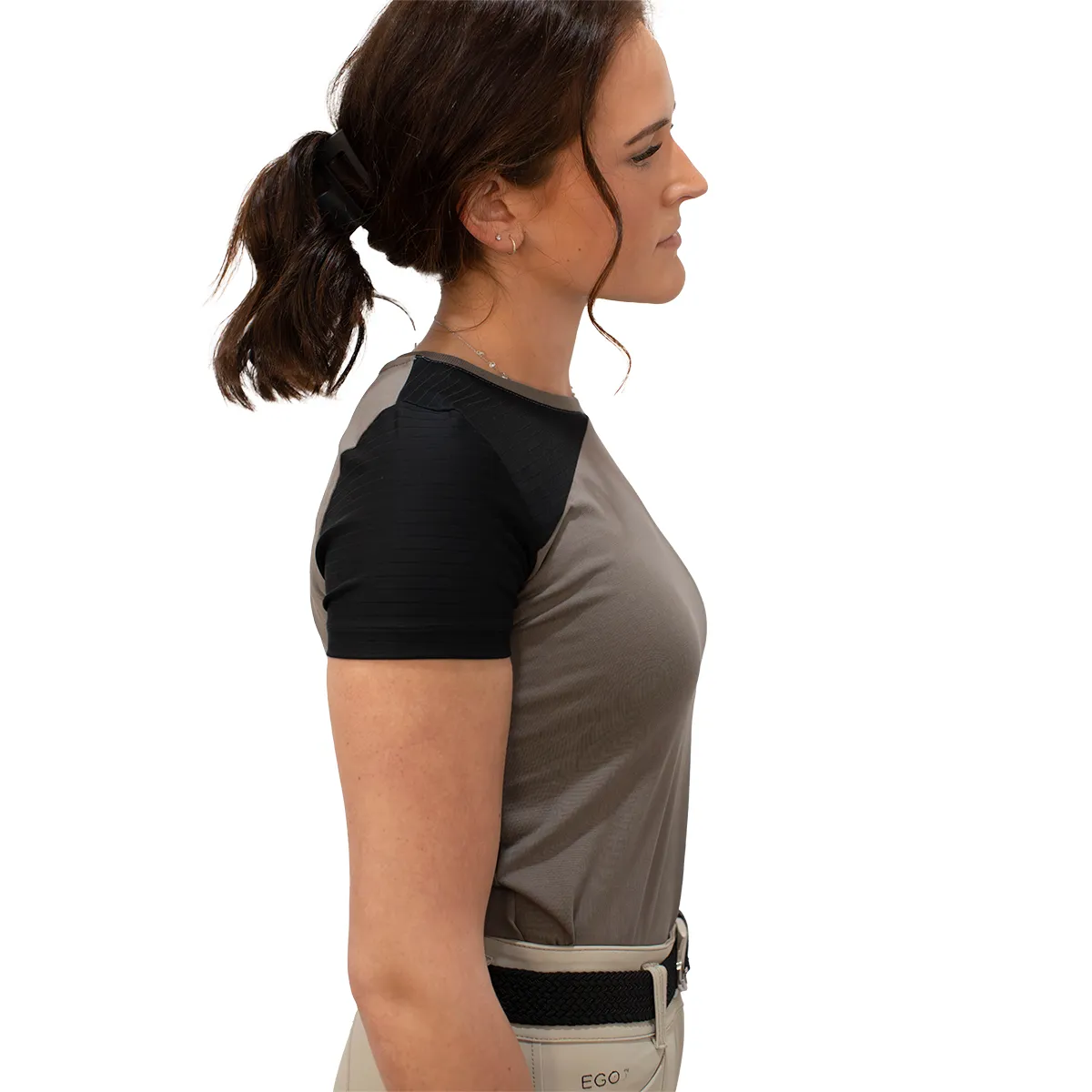 EGO7 Women's Ribbed Short Sleeve Top