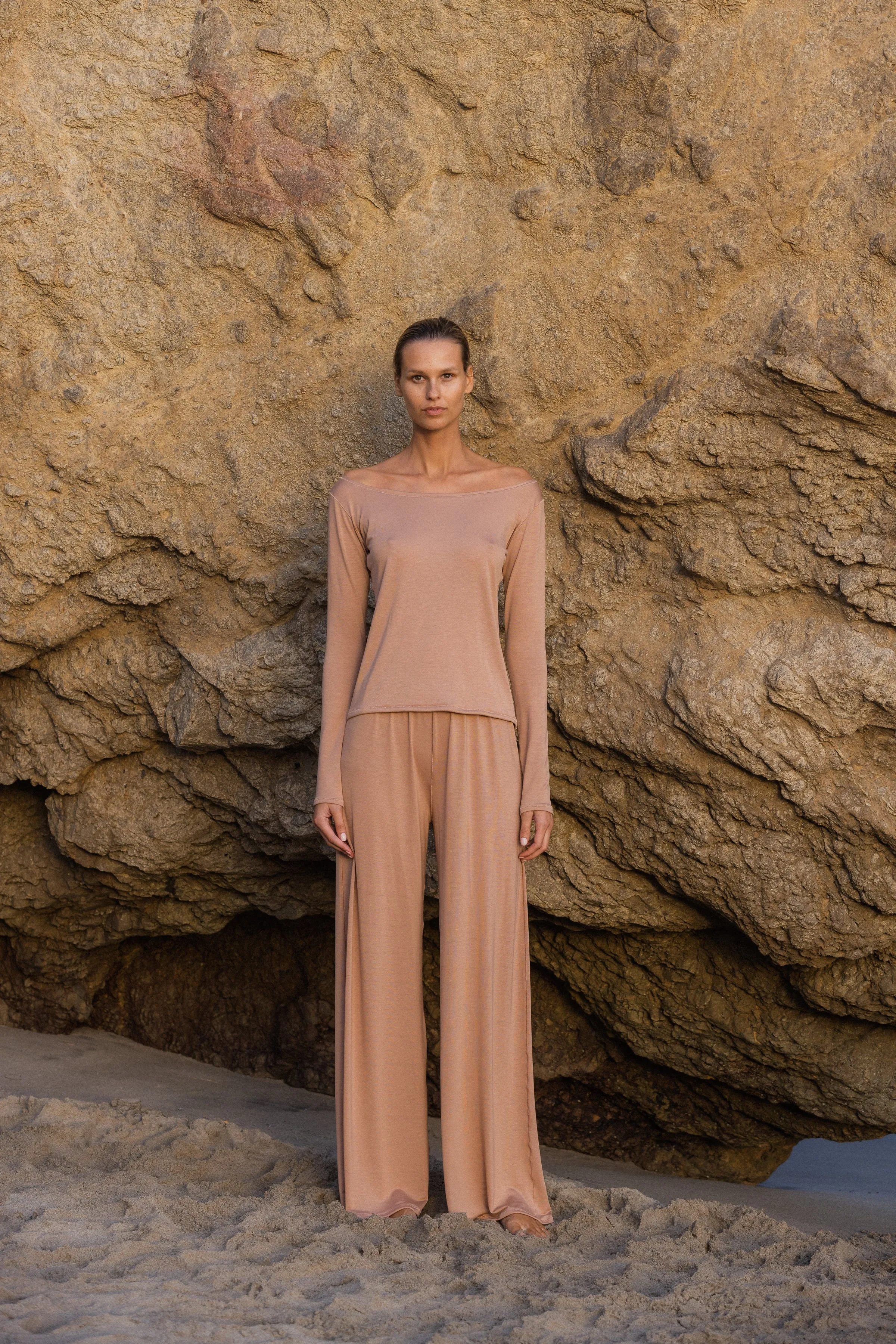 EVERYDAY LONG SLEEVE TEE CLAY