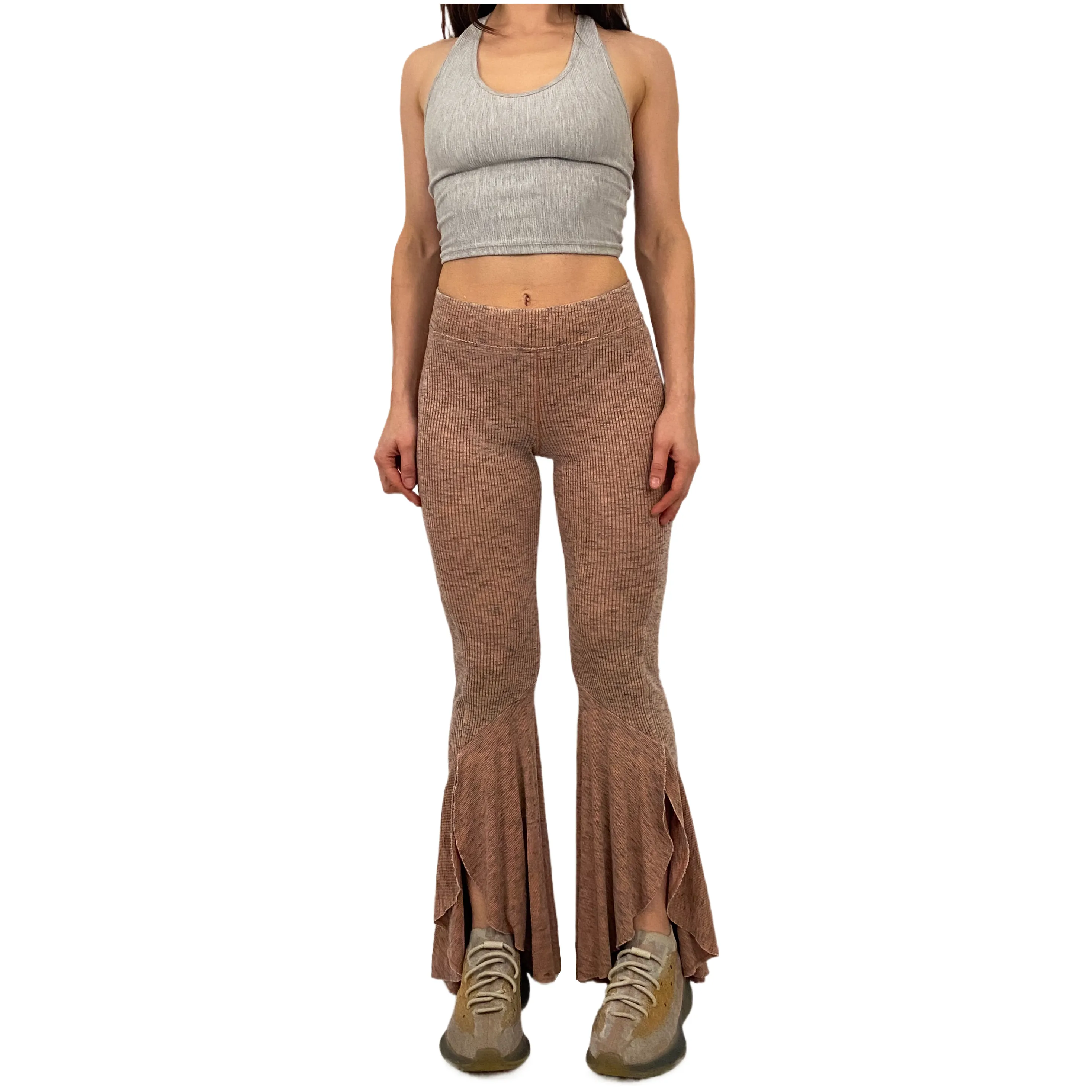 Flared Low and Flow Pants (XS)