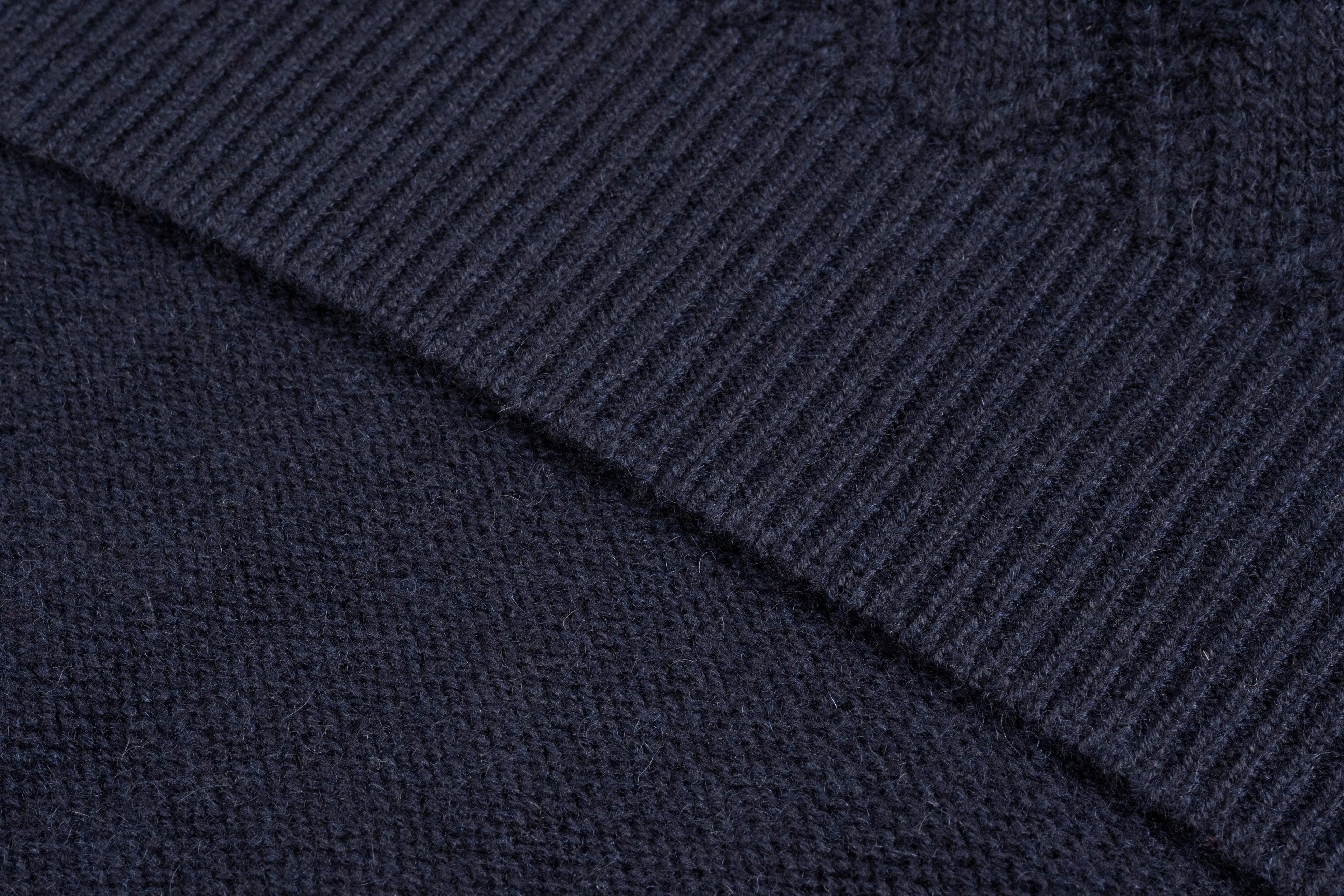 Funnel neck sweater with Lion embroidery