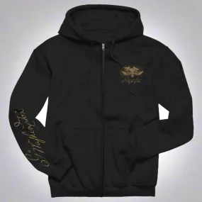 George Washington Eagle Signature - Black Hoodie