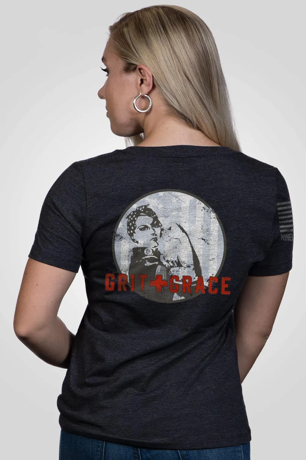Grit and Grace - Women's Relaxed Fit V-Neck Shirt