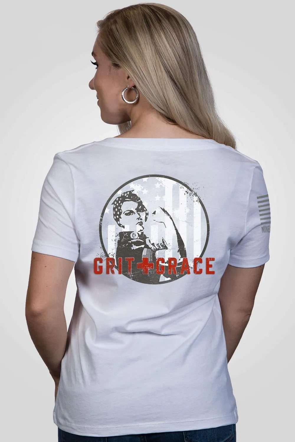 Grit and Grace - Women's Relaxed Fit V-Neck Shirt