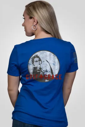 Grit and Grace - Women's Relaxed Fit V-Neck Shirt