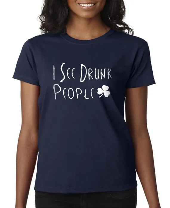 I See Drunk People Tshirt