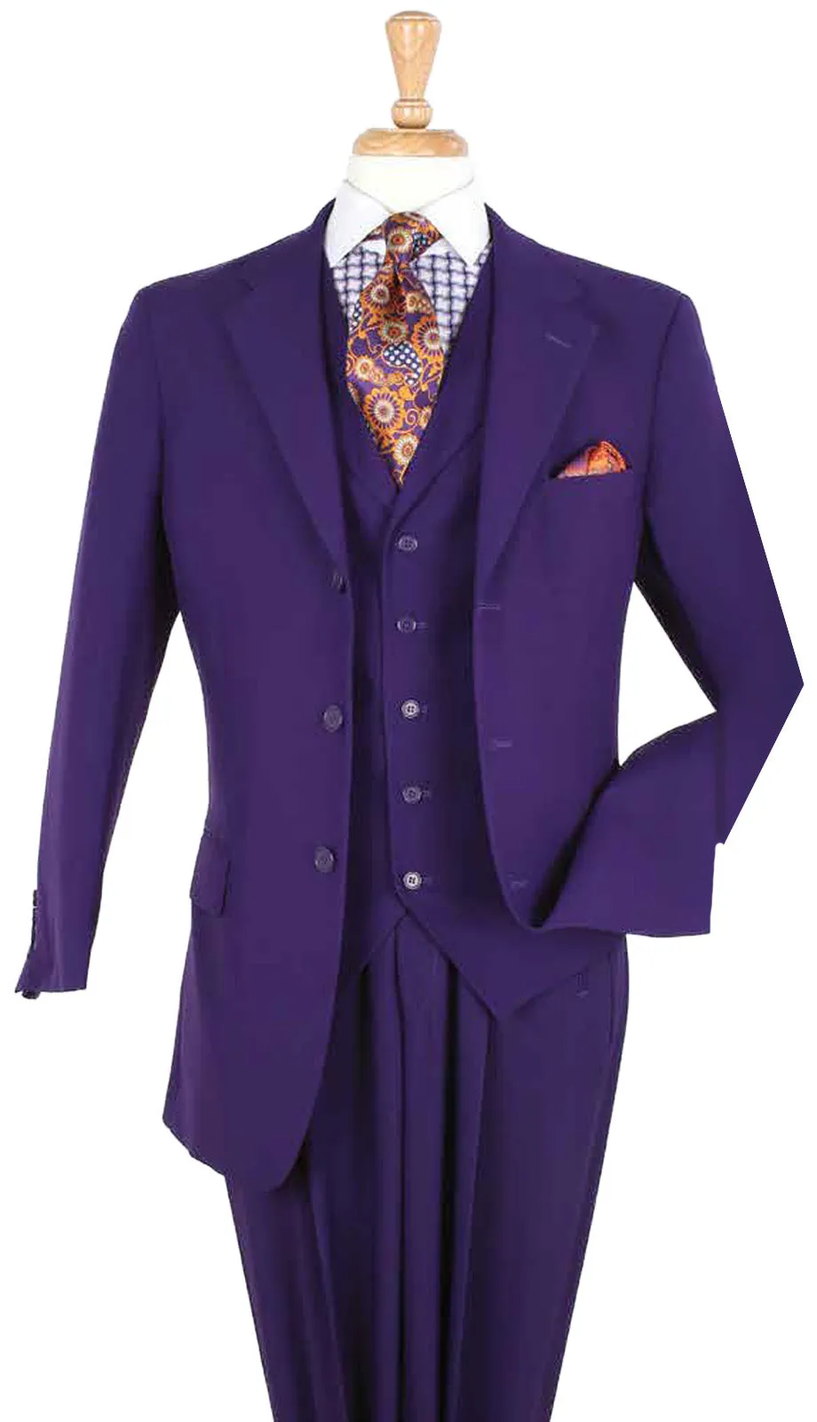 Iconic P808-PUR Mens Suit