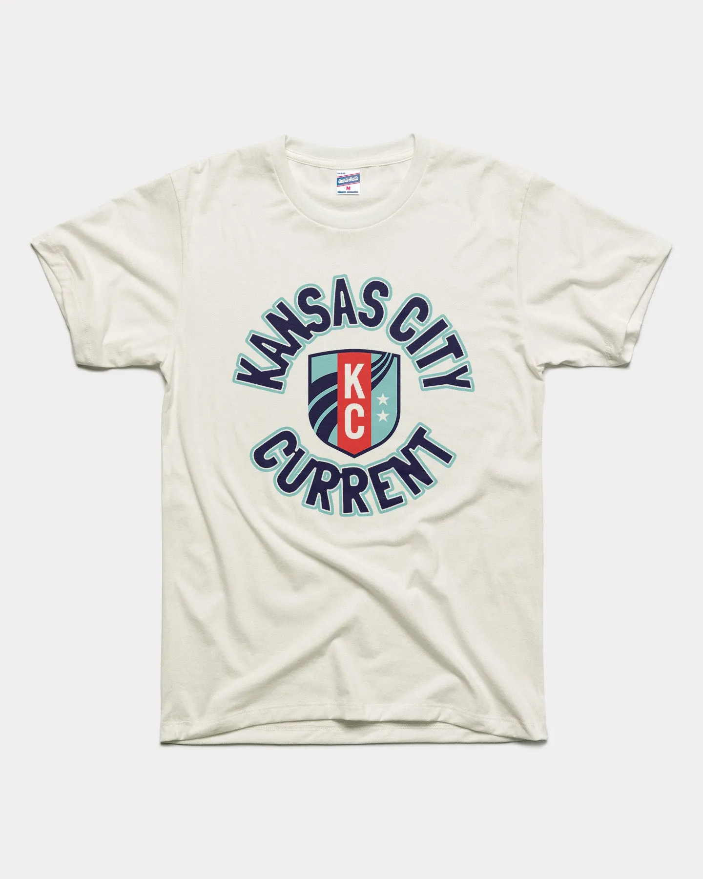 KC Current Vintage White T-Shirt