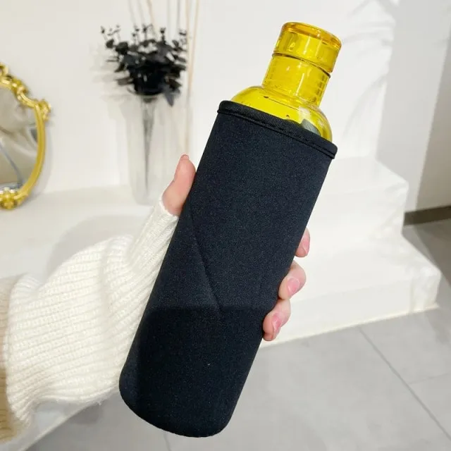 Korean Simple Style Glass Bottle 500ml
