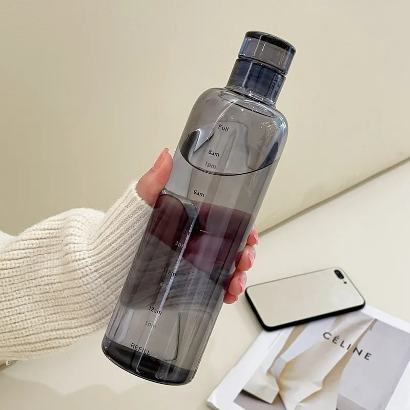 Korean Simple Style Glass Bottle 500ml