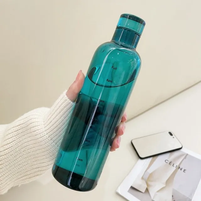Korean Simple Style Glass Bottle 500ml