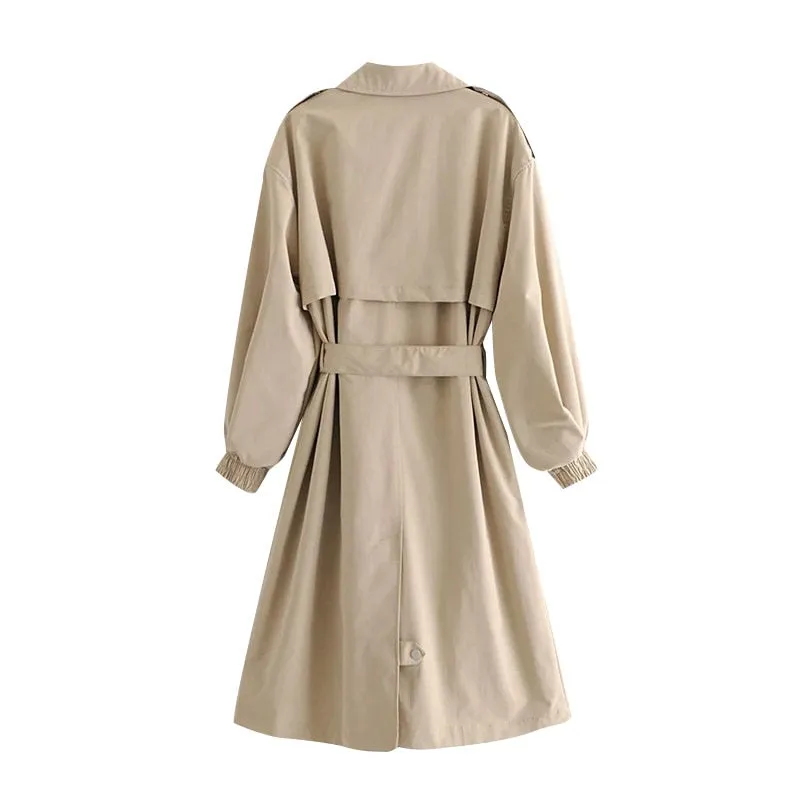 LACE TRENCH COAT