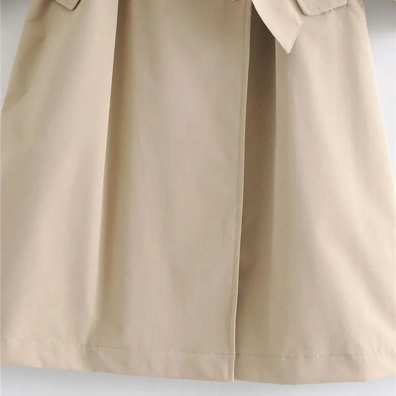 LACE TRENCH COAT