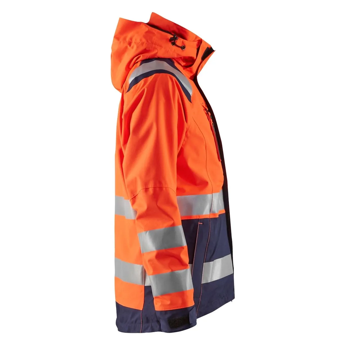 Ladies&#x20;High&#x20;Vis&#x20;Shell&#x20;Jacket&#x20;4904&#x20;High&#x20;Vis&#x20;Geel&#x2F;Marineblauw&#x20;-&#x20;Bl&#xE5;kl&#xE4;der