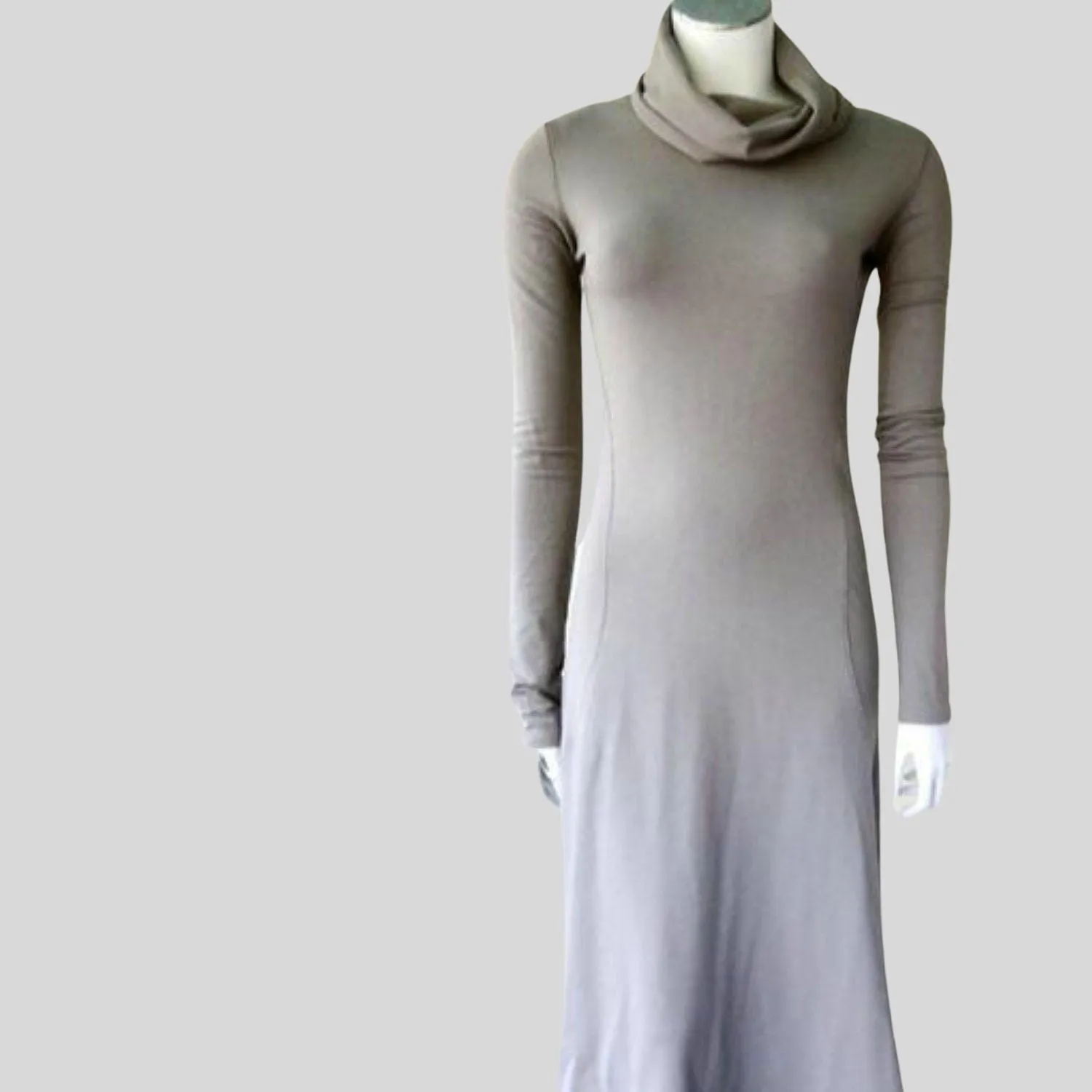 Maxi cowl dress