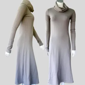 Maxi cowl dress