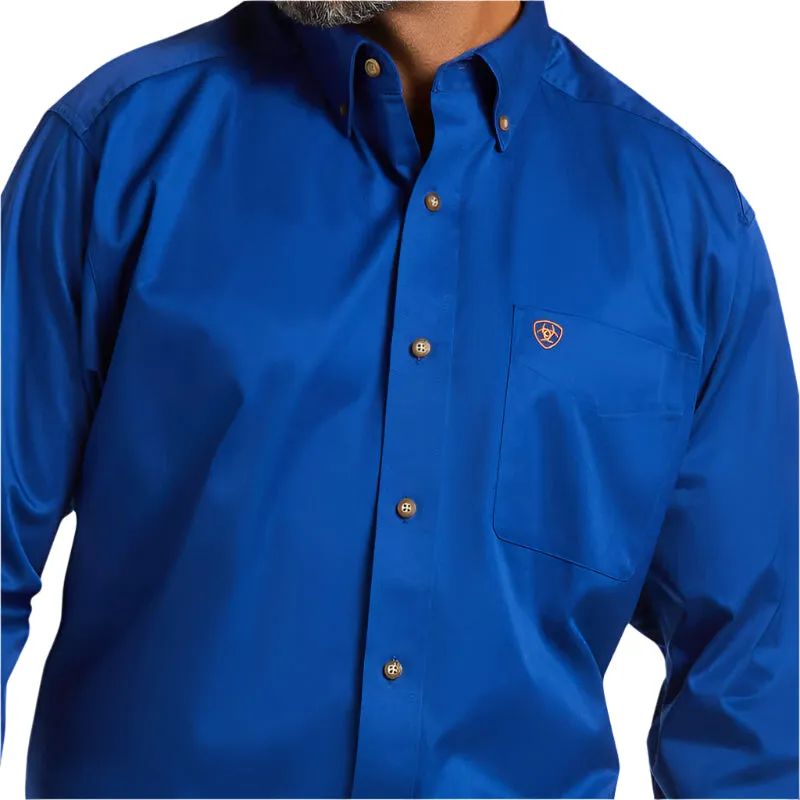 Men's Ariat Solid Twill Classic Fit Shirt 10006660
