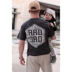 Men's Burlebo Rad Dad T-Shirt RDDC-SS-HDG