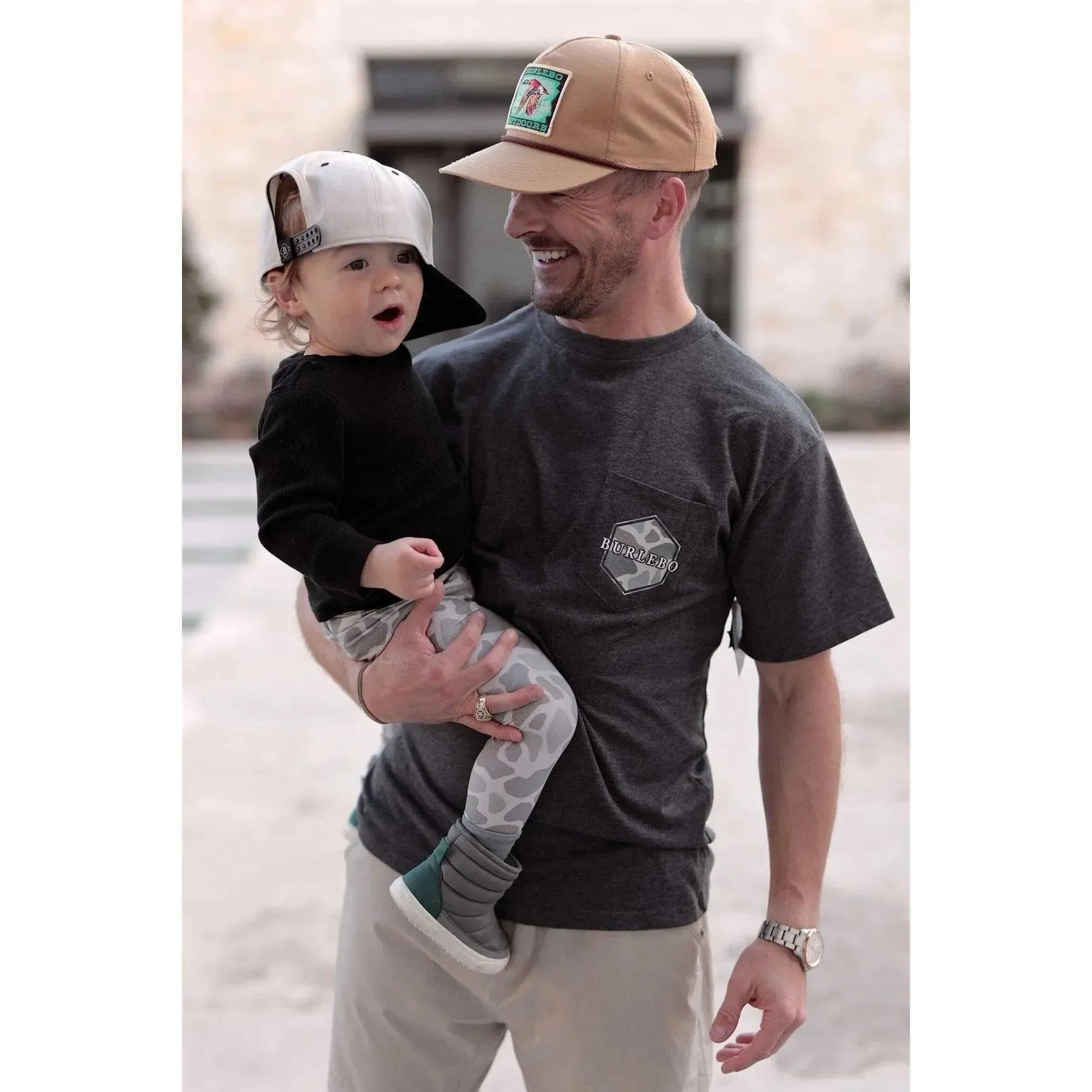 Men's Burlebo Rad Dad T-Shirt RDDC-SS-HDG
